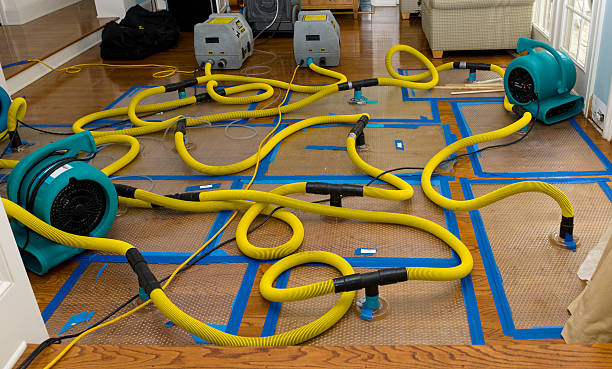 Professional Sewage Cleanup technician working in Spencer, MA